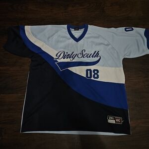 Vintage NYC Dirty South Atlanta Football jersey Style T-shirt